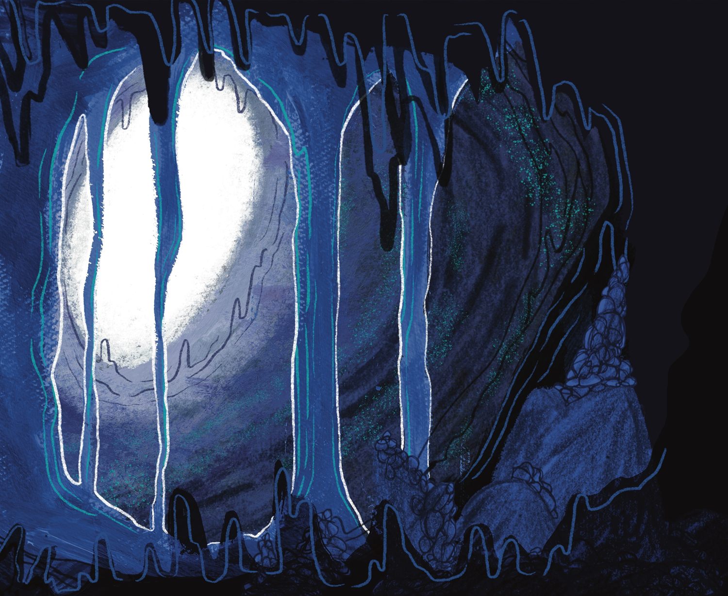 Cave background