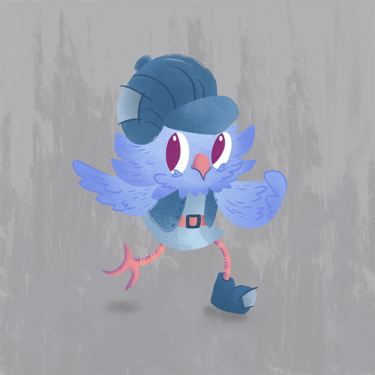 Floop character turnaround