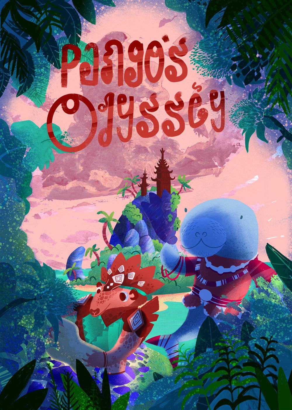 Pango's Odyssey, refined front cover