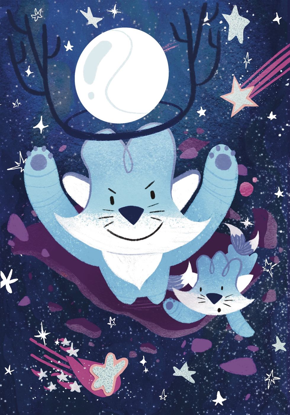 Moonstone Gemini, from the Zodiacs series