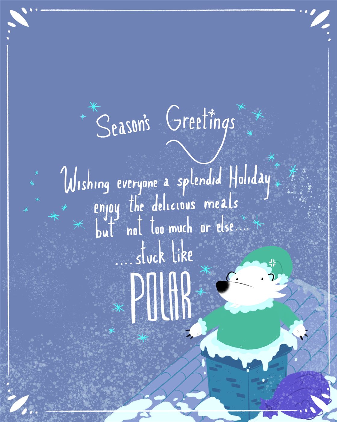 A greeting card design