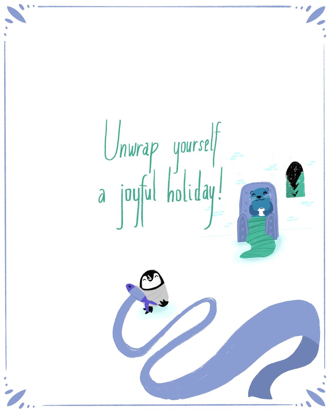 A greeting card design