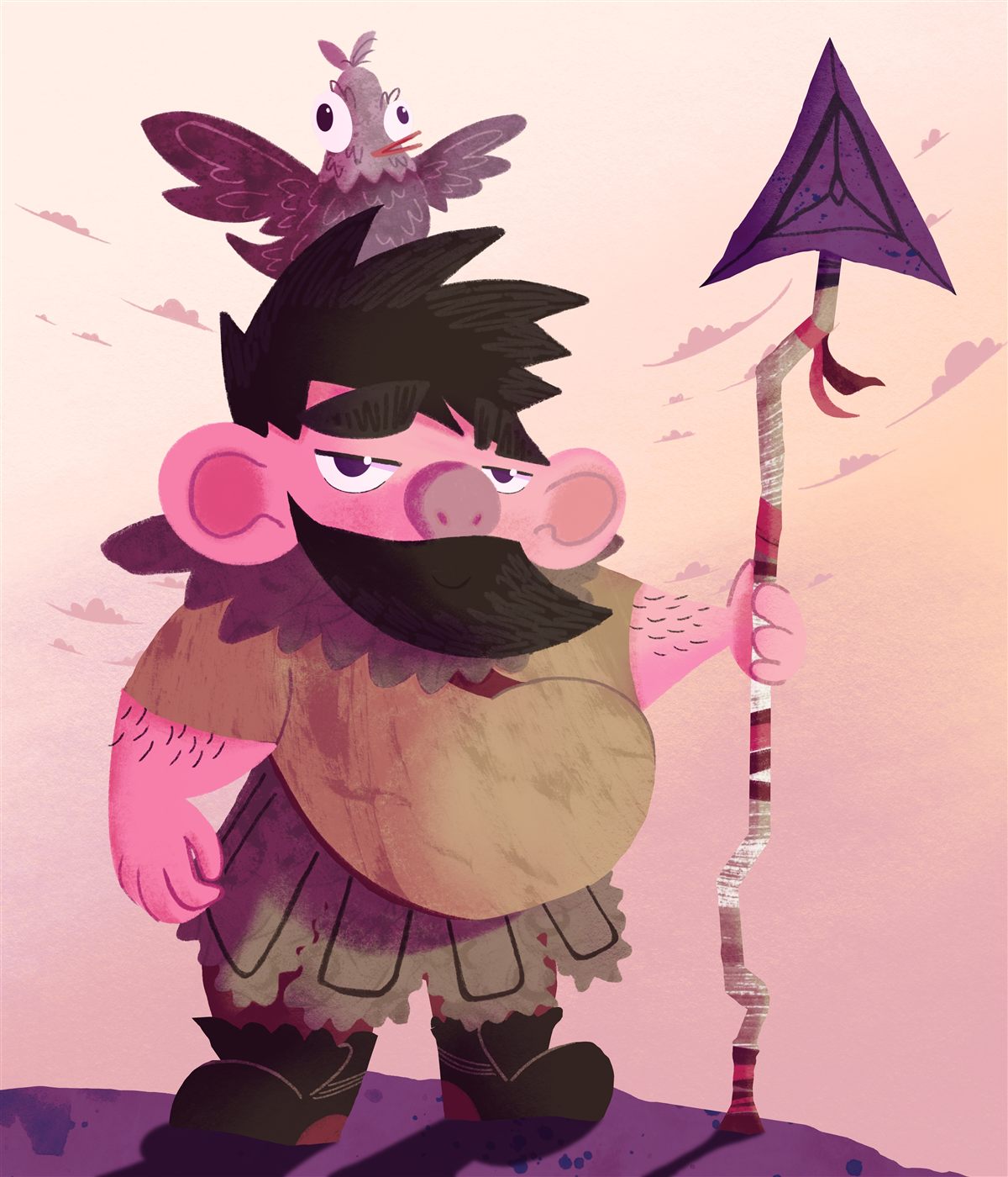 Illustration piece