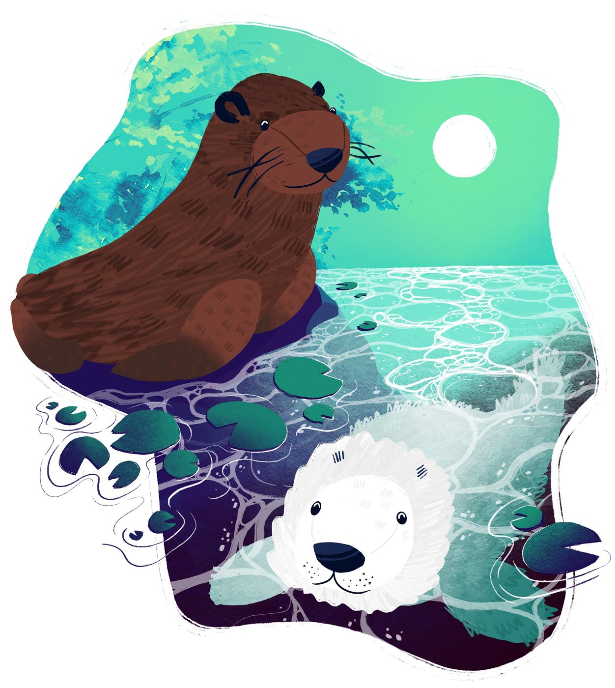Illustration piece